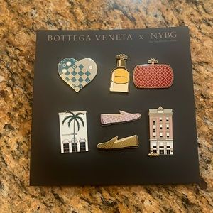 Rare Bottega Veneta Set of Pins